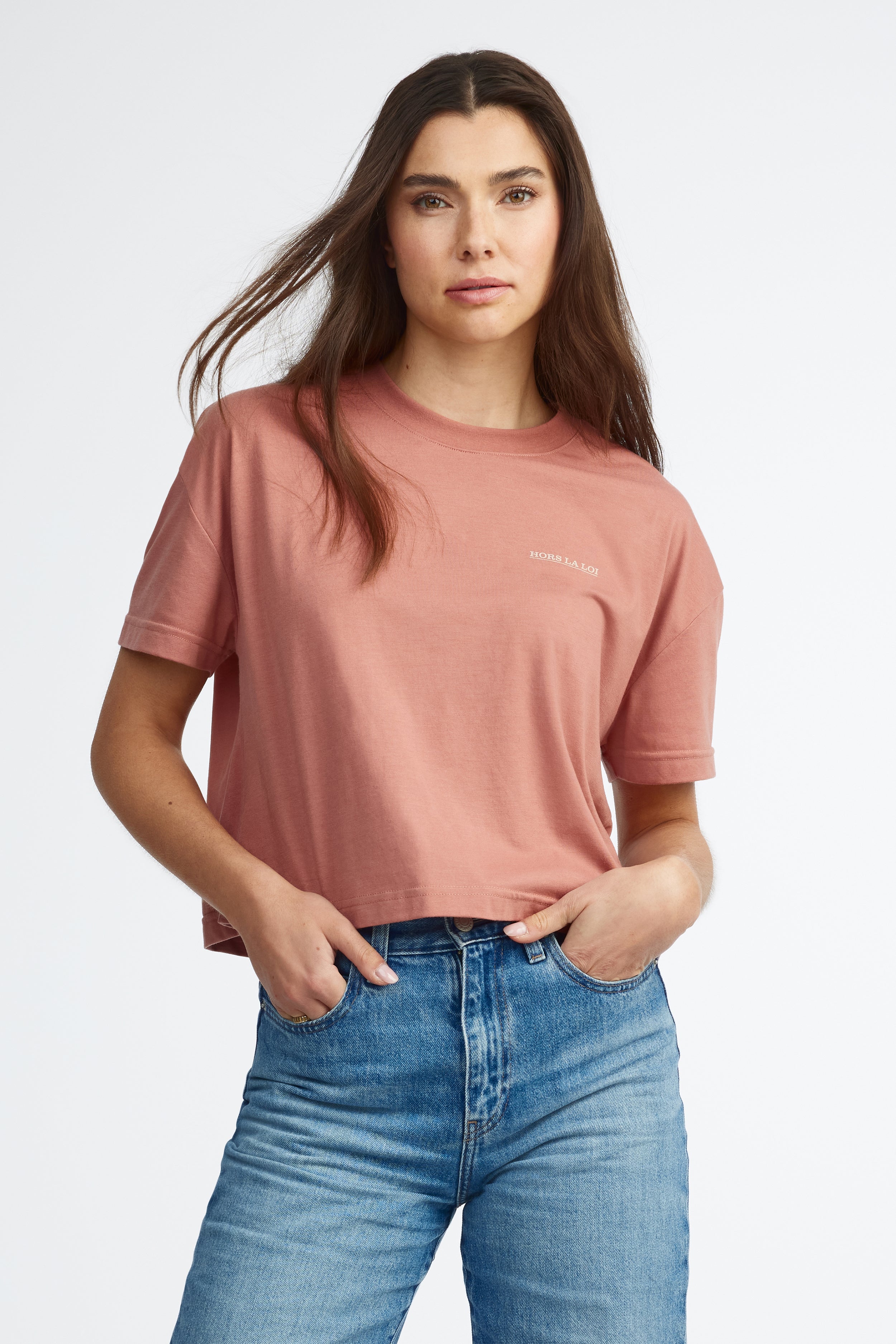 Cropped t-shirt for women