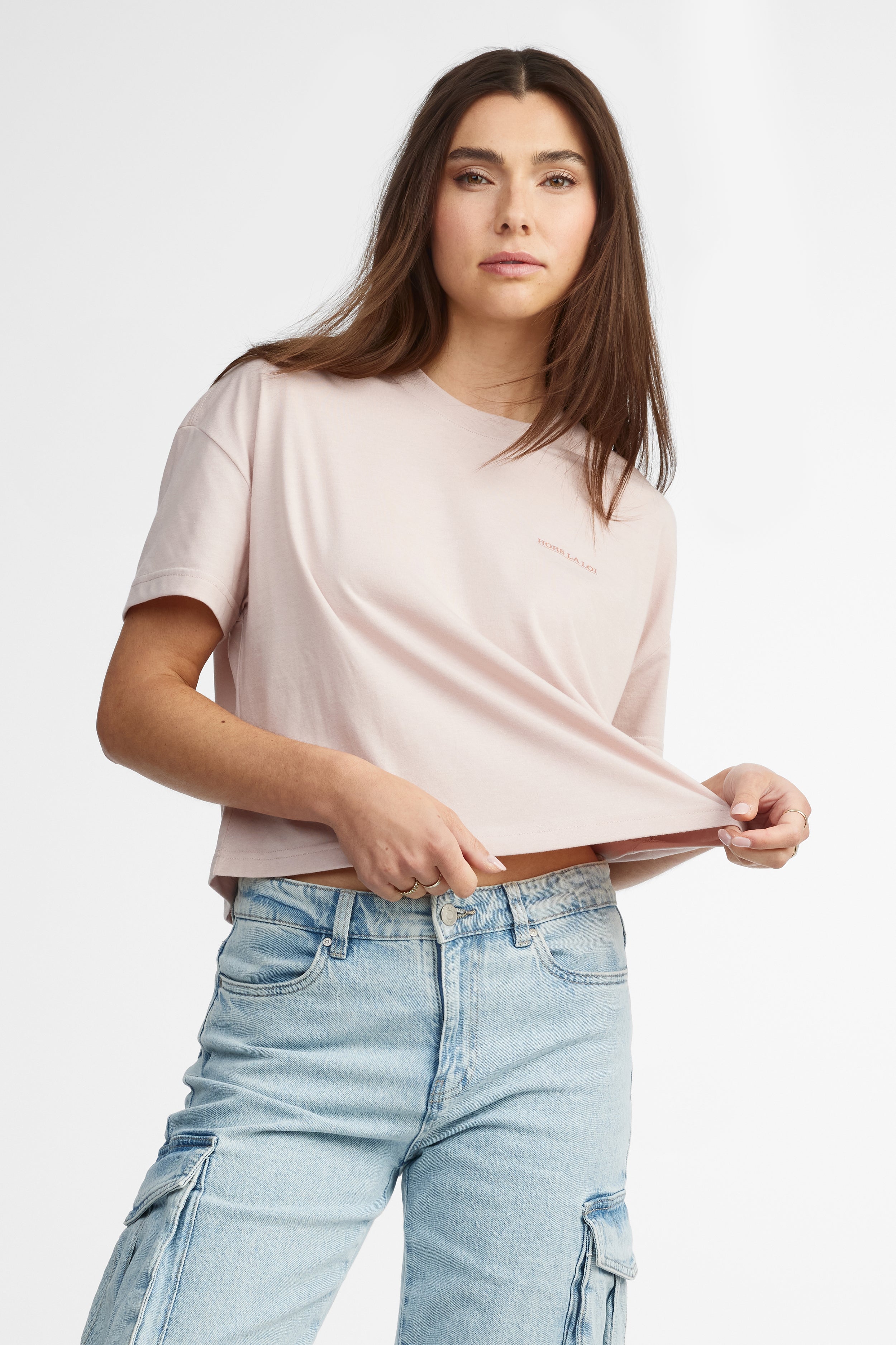Cropped t-shirt for women