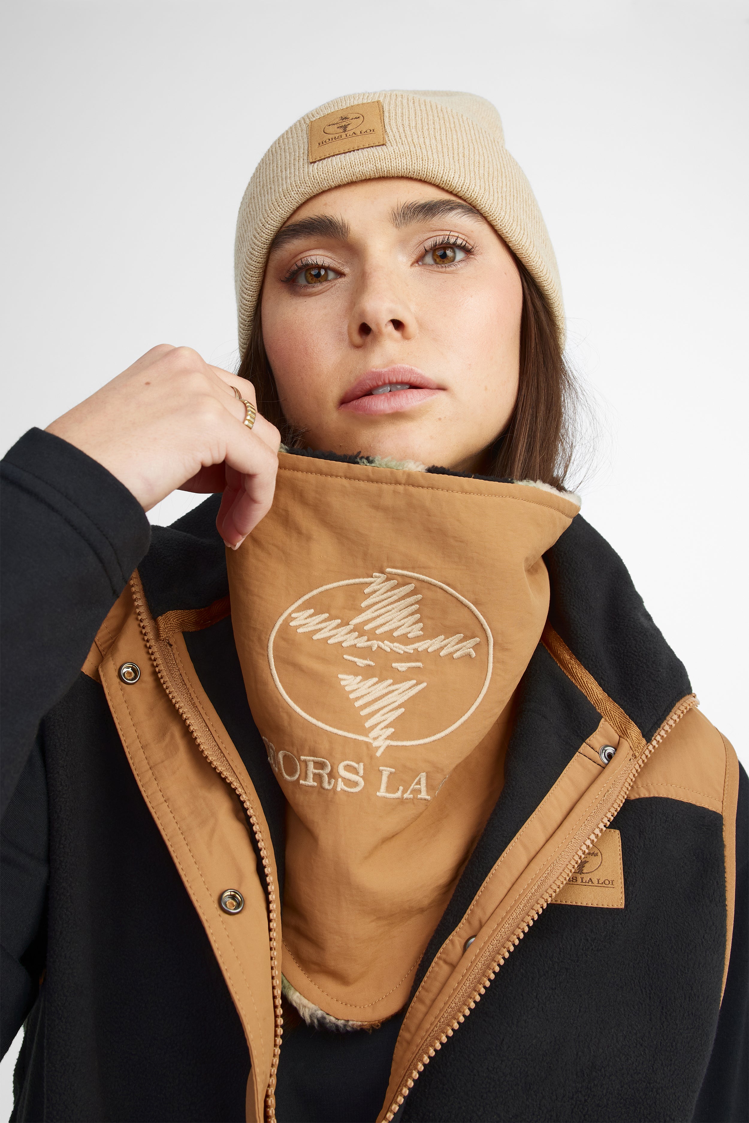 Ski and snow fleece neck warmer