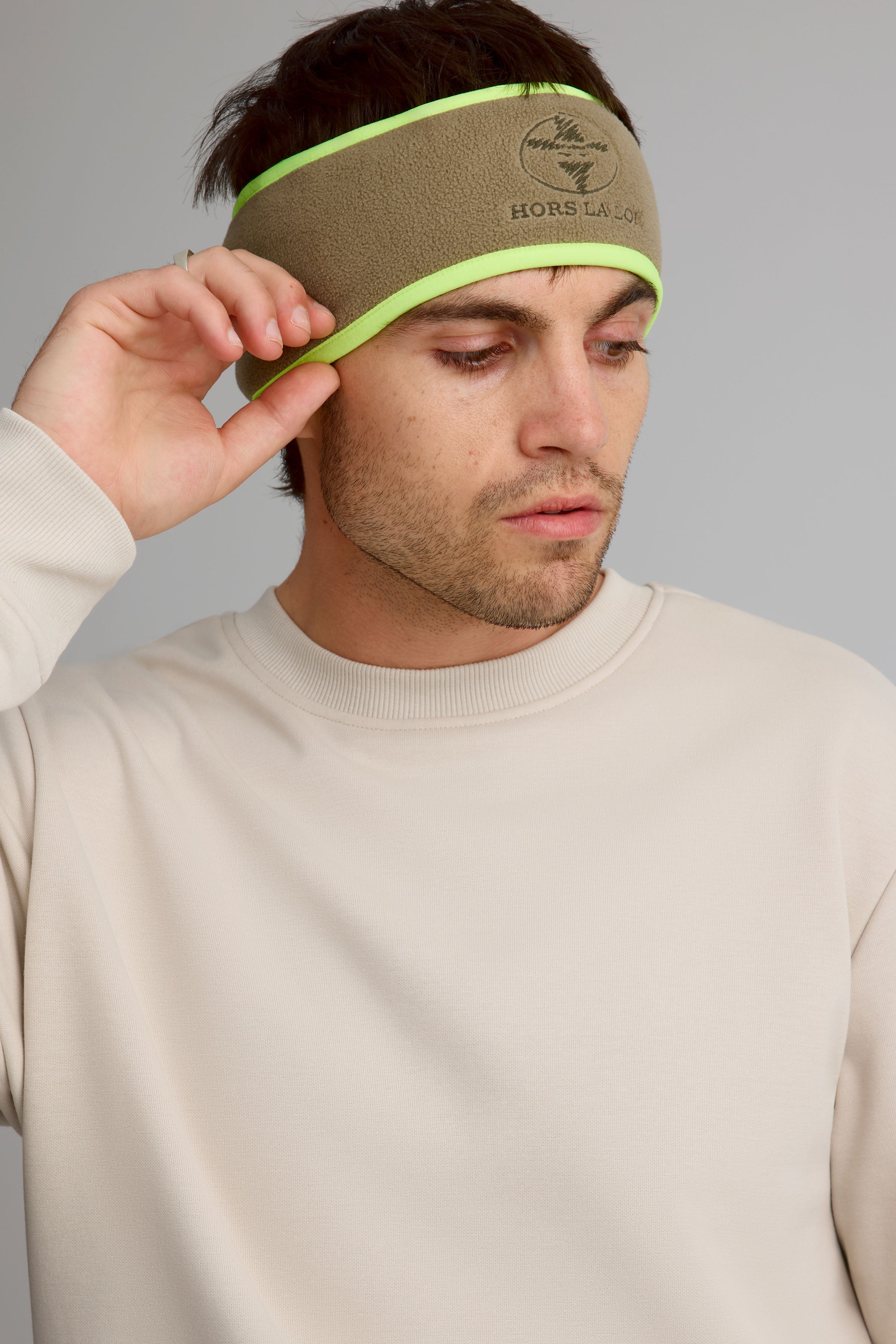 Polar fleece headband
