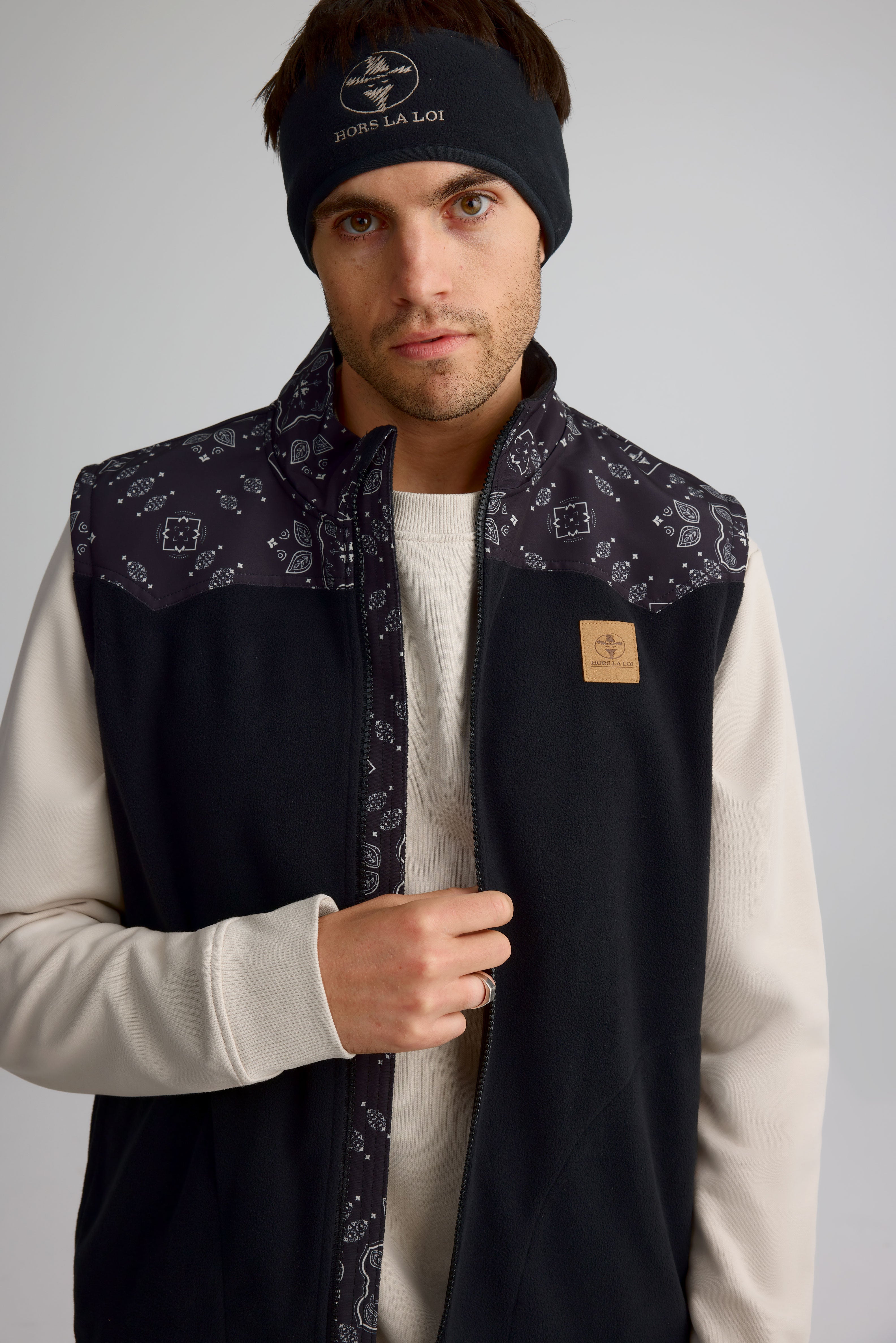 Polar fleece headband