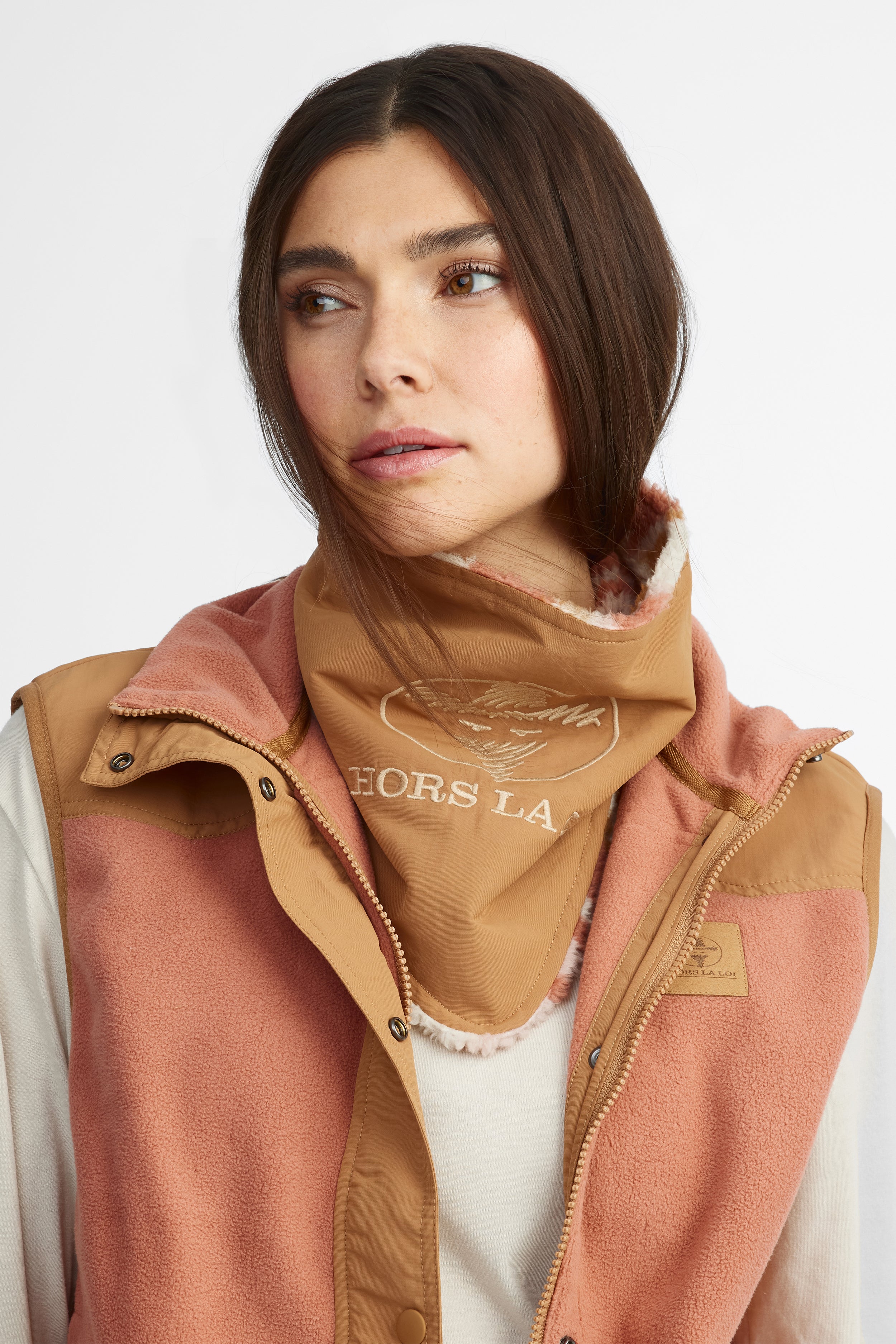 Foulard Faith Connexion – Bandana Carré Imprimé Tigre, Marron, Neuf Avec étiquette