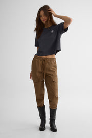 Twill cargo jogger for women – The Nomad