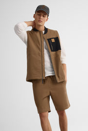 Short en twill pour homme