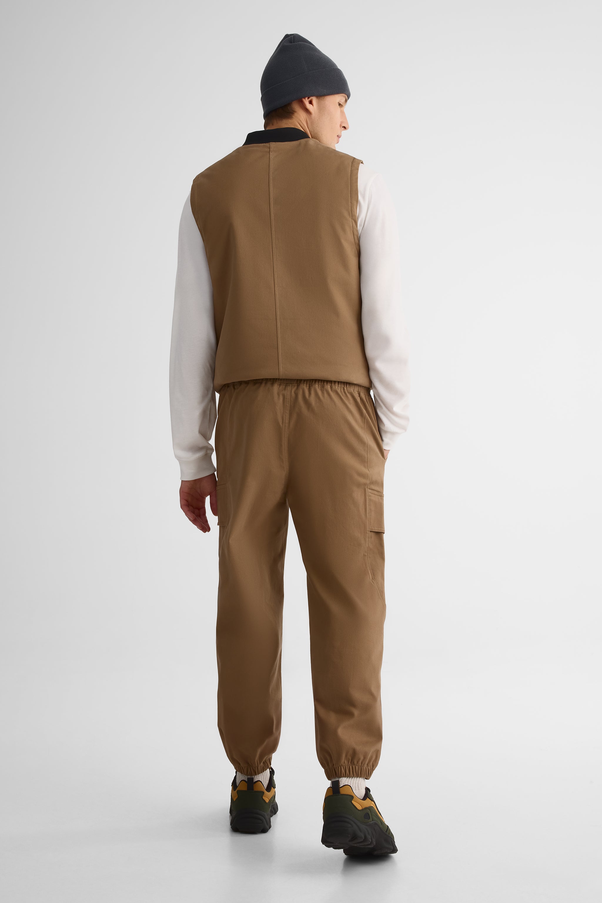 Pantalon cargo en twill pour homme – Le Nomade