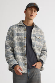 Unisex patterned overshirt – The Festive One