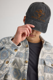 Casquette en denim unisexe à logo