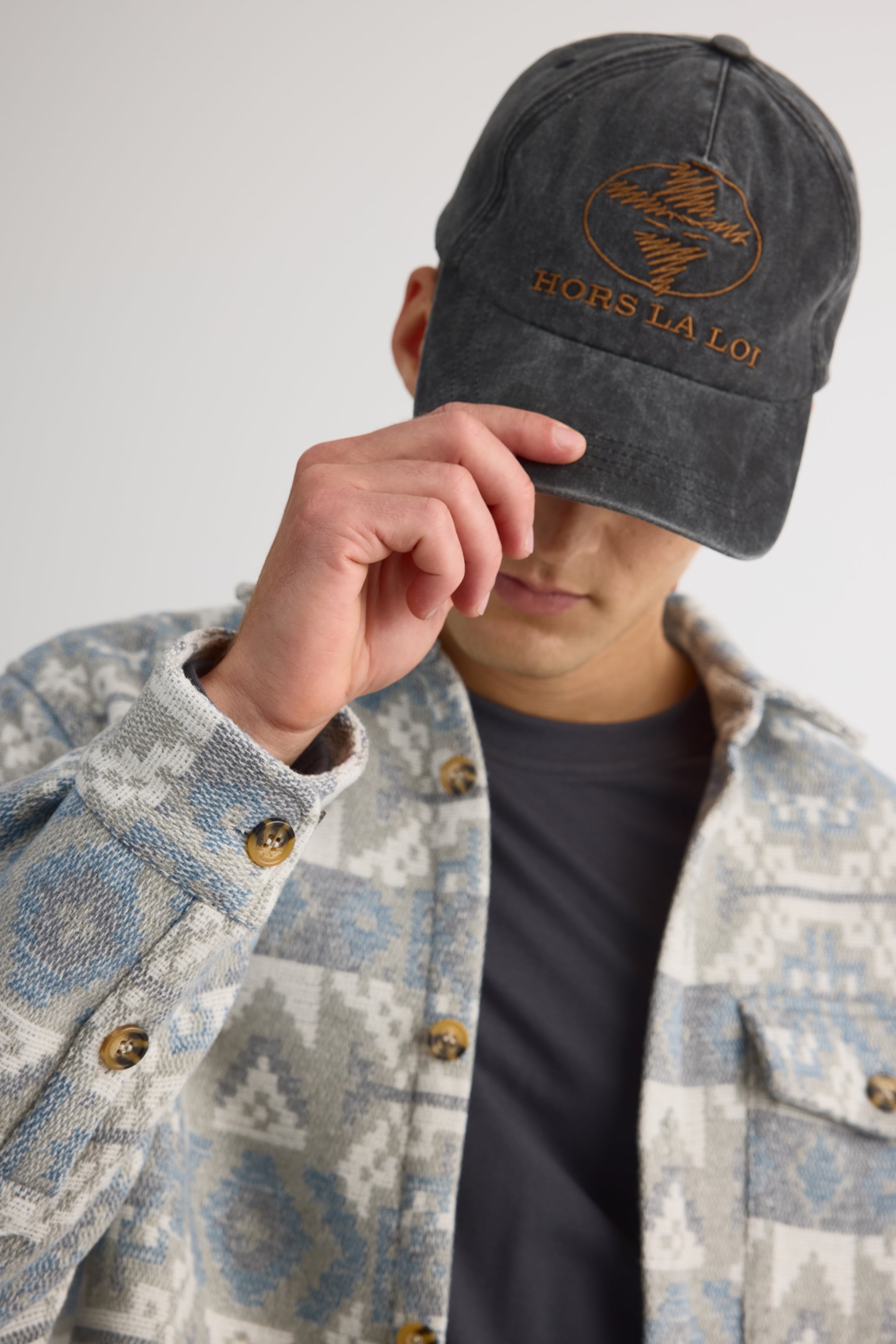 Unisex denim logo cap – The Essential II