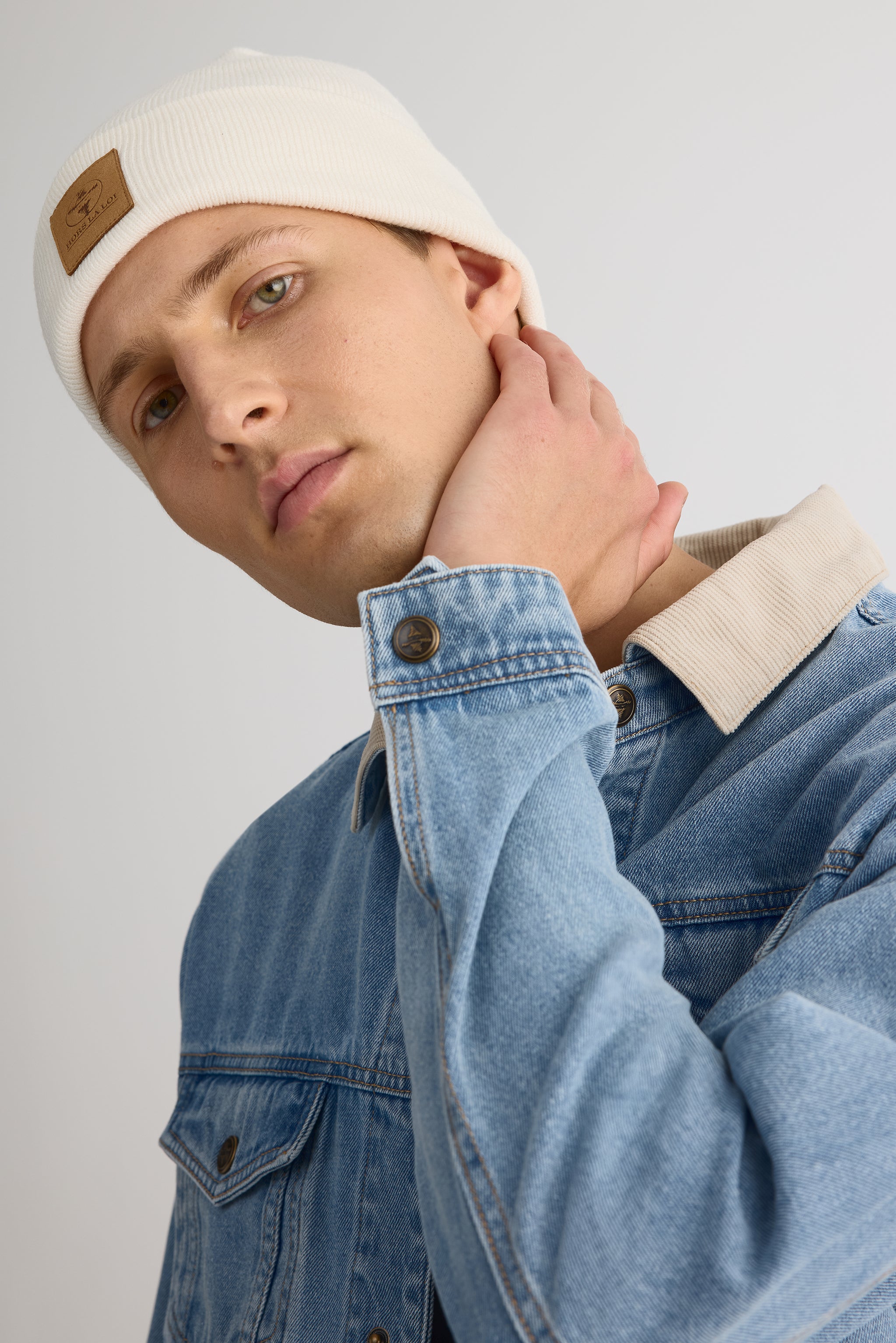 Ultra-soft beanie with logo - The Tight Knit II