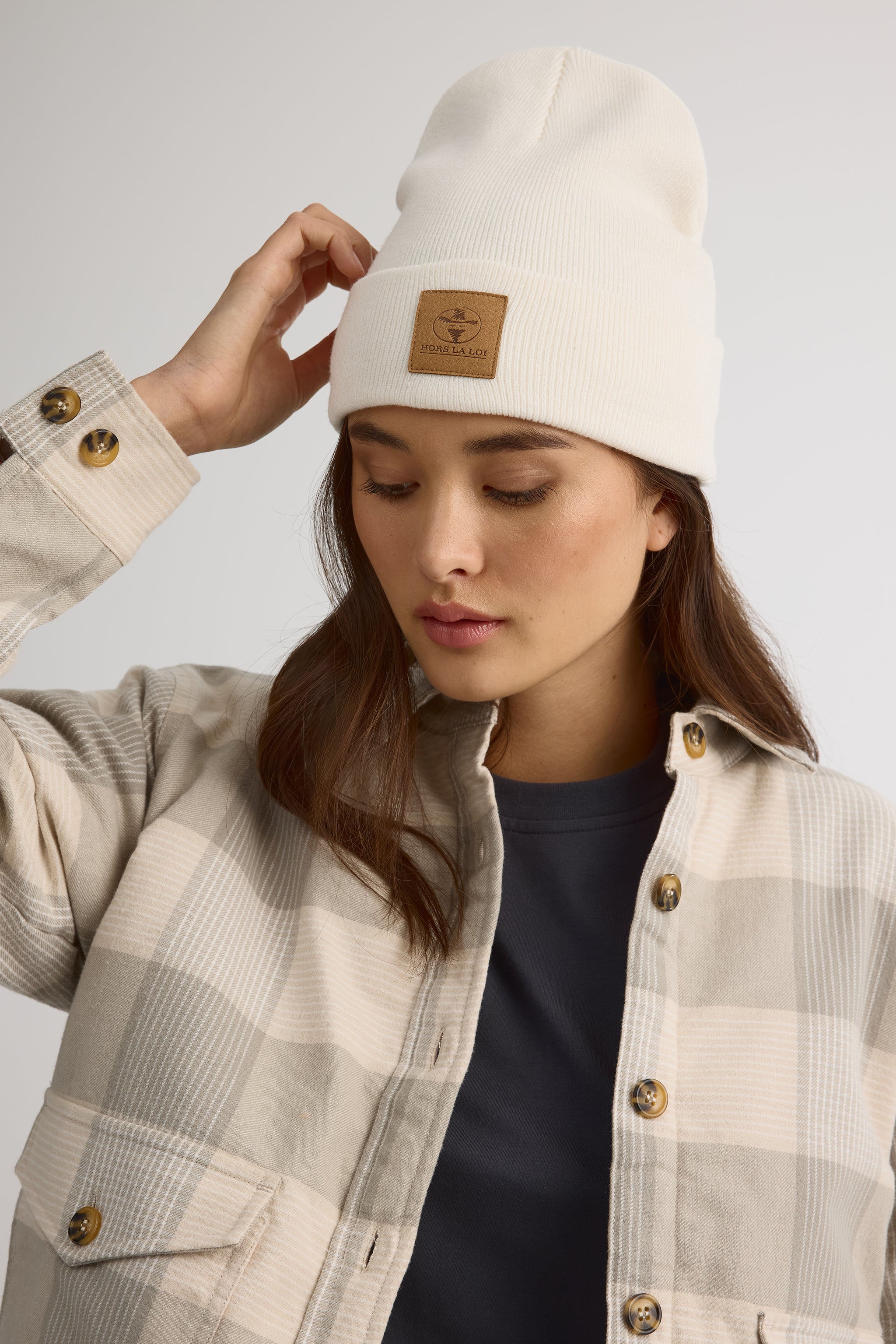 Tuque ultra-douce unisexe à logo – La Maille Fine II