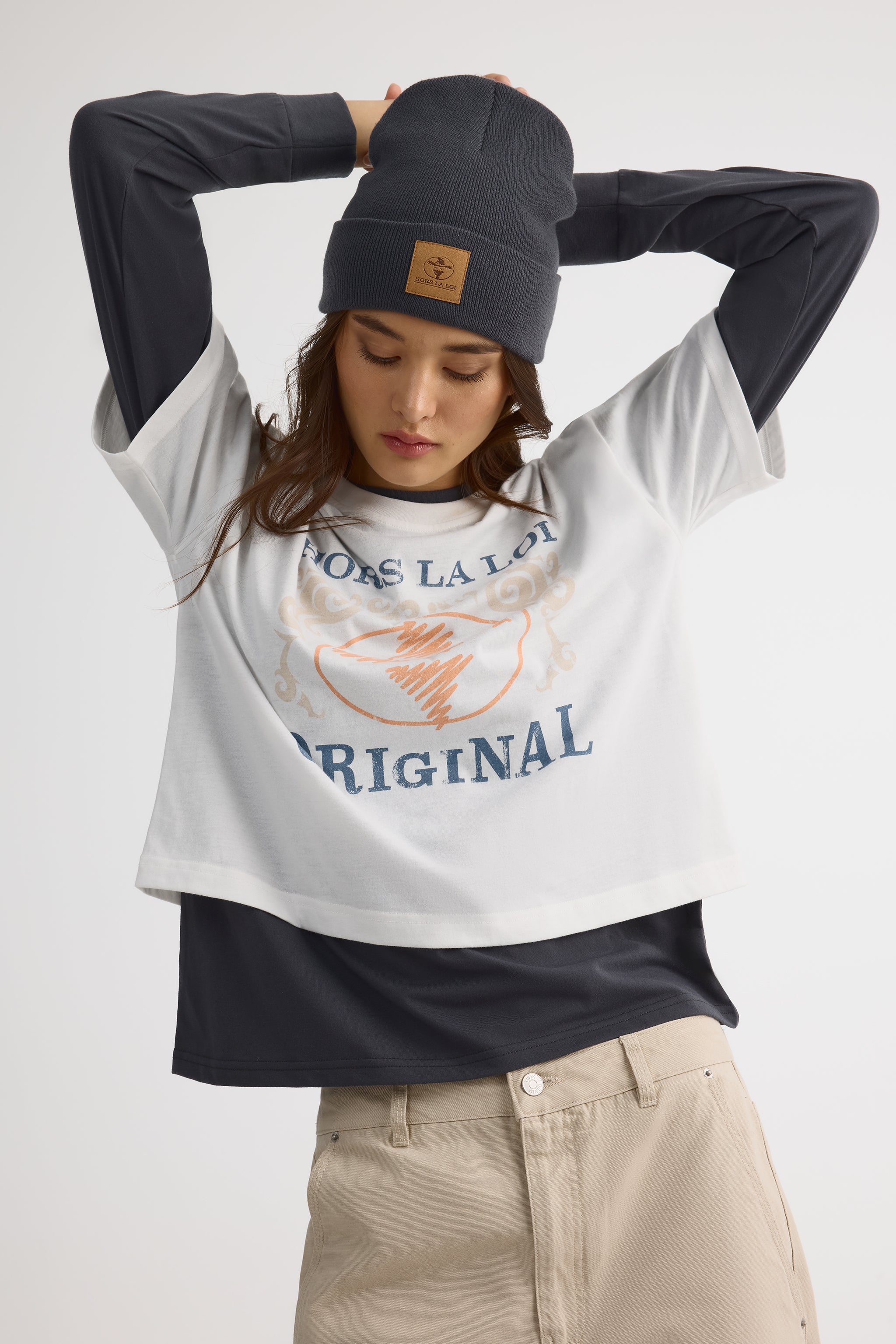 Ultra-soft beanie with logo - The Tight Knit II