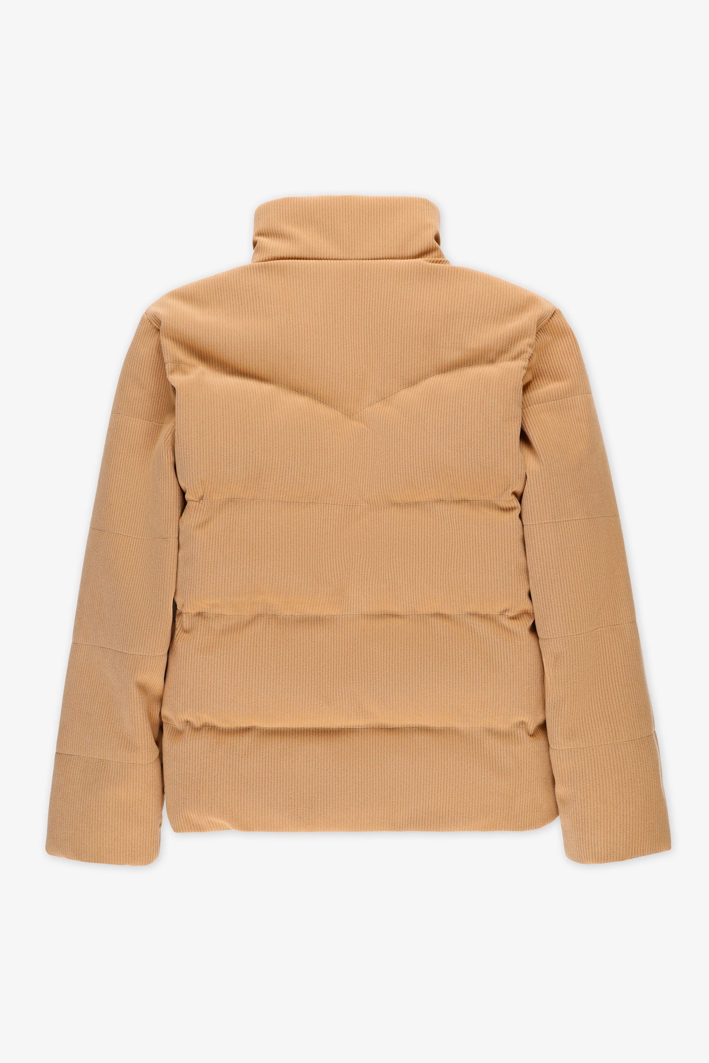 Manteau isolé en velours côtelé pour femme
