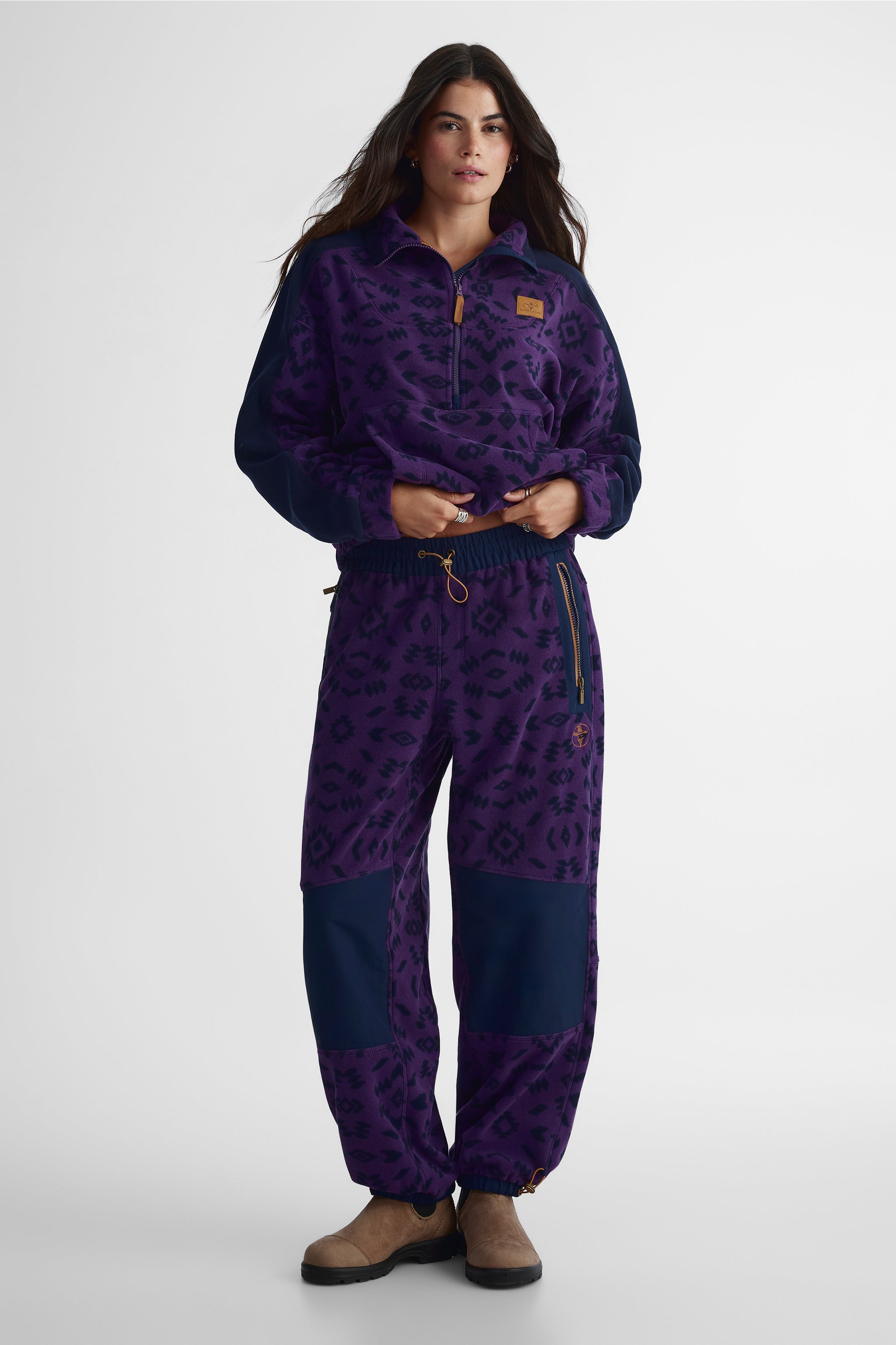 Pantalon en polaire pour femme
