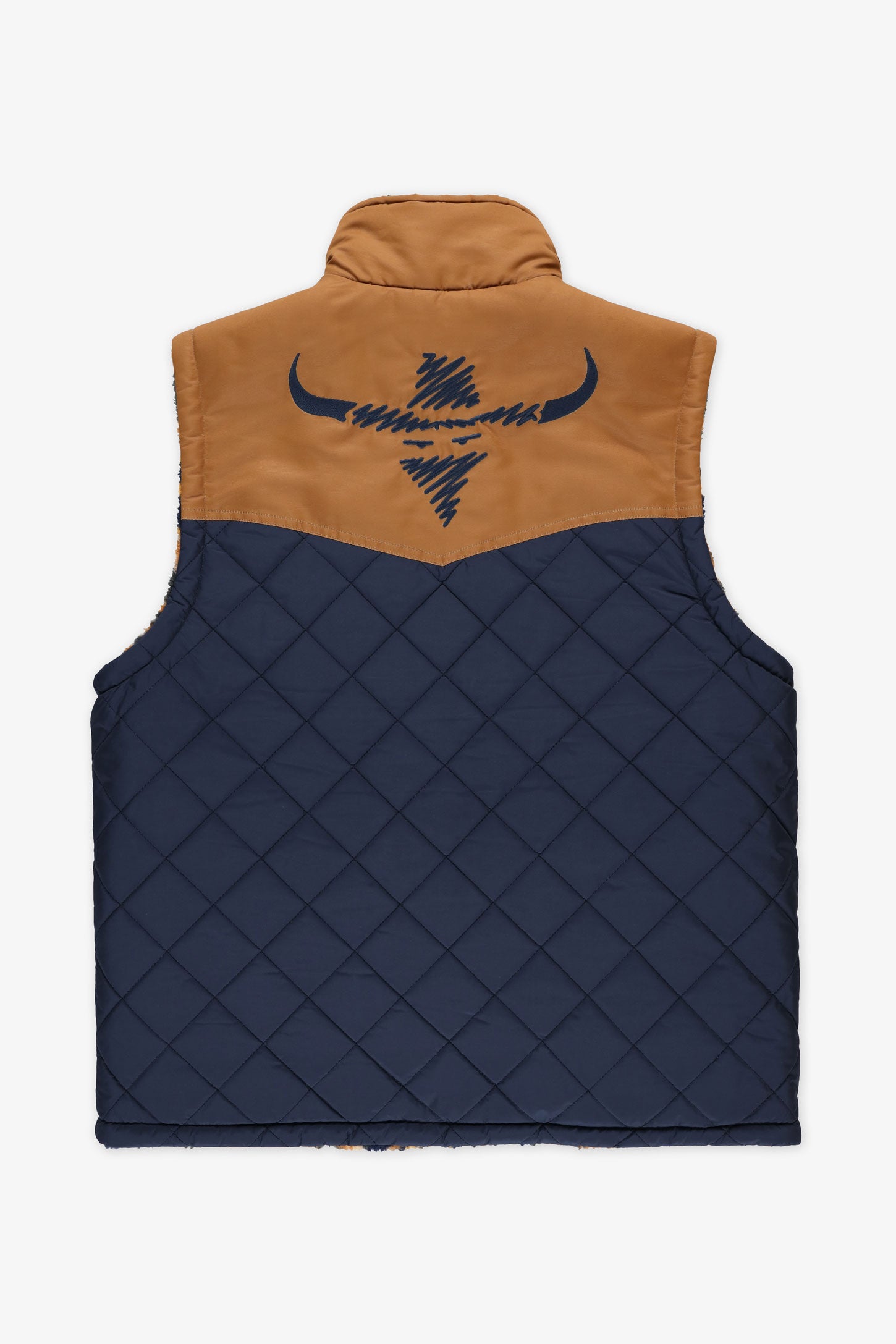 Quilted vest for men
