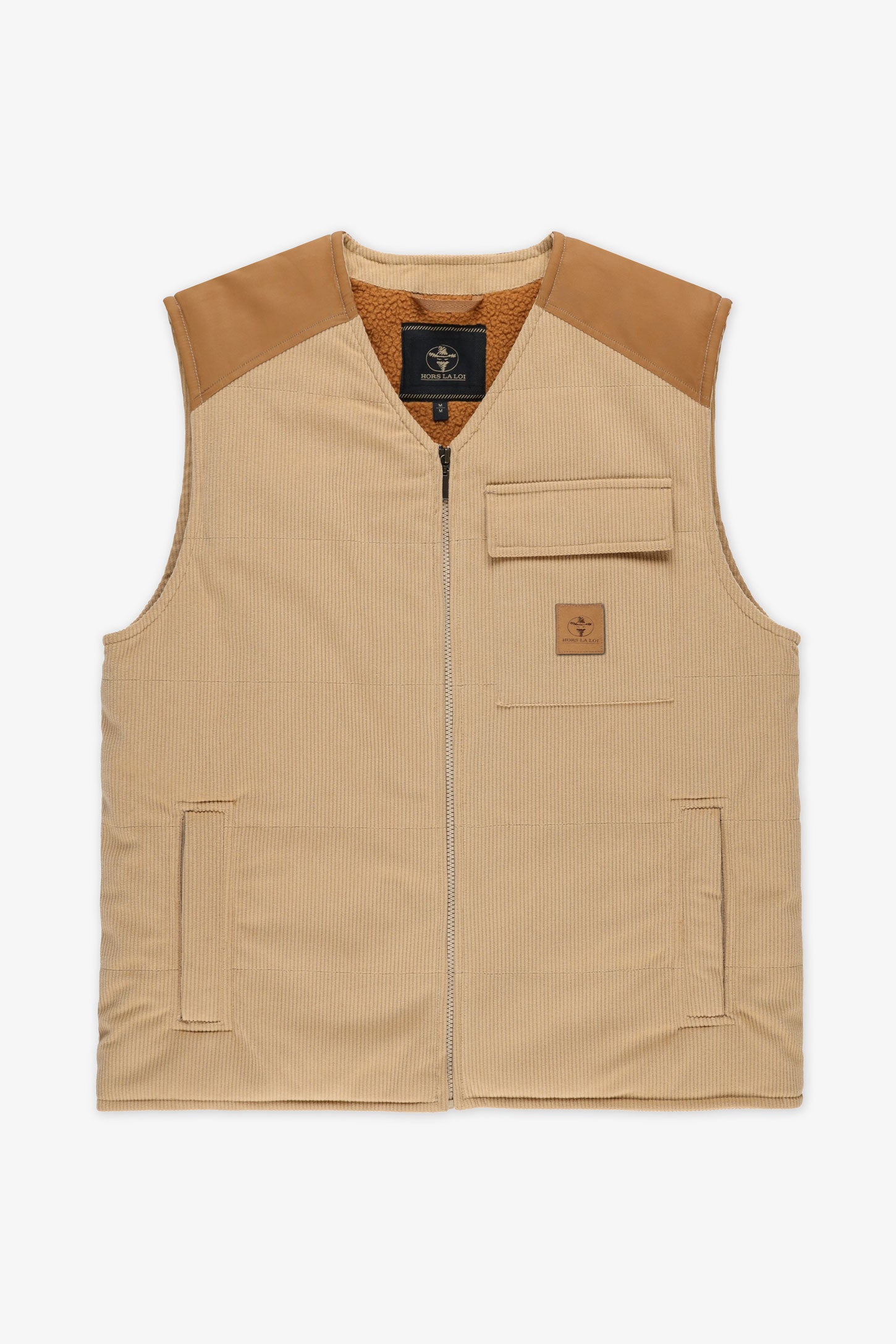 Veste sans manches isolée pour homme