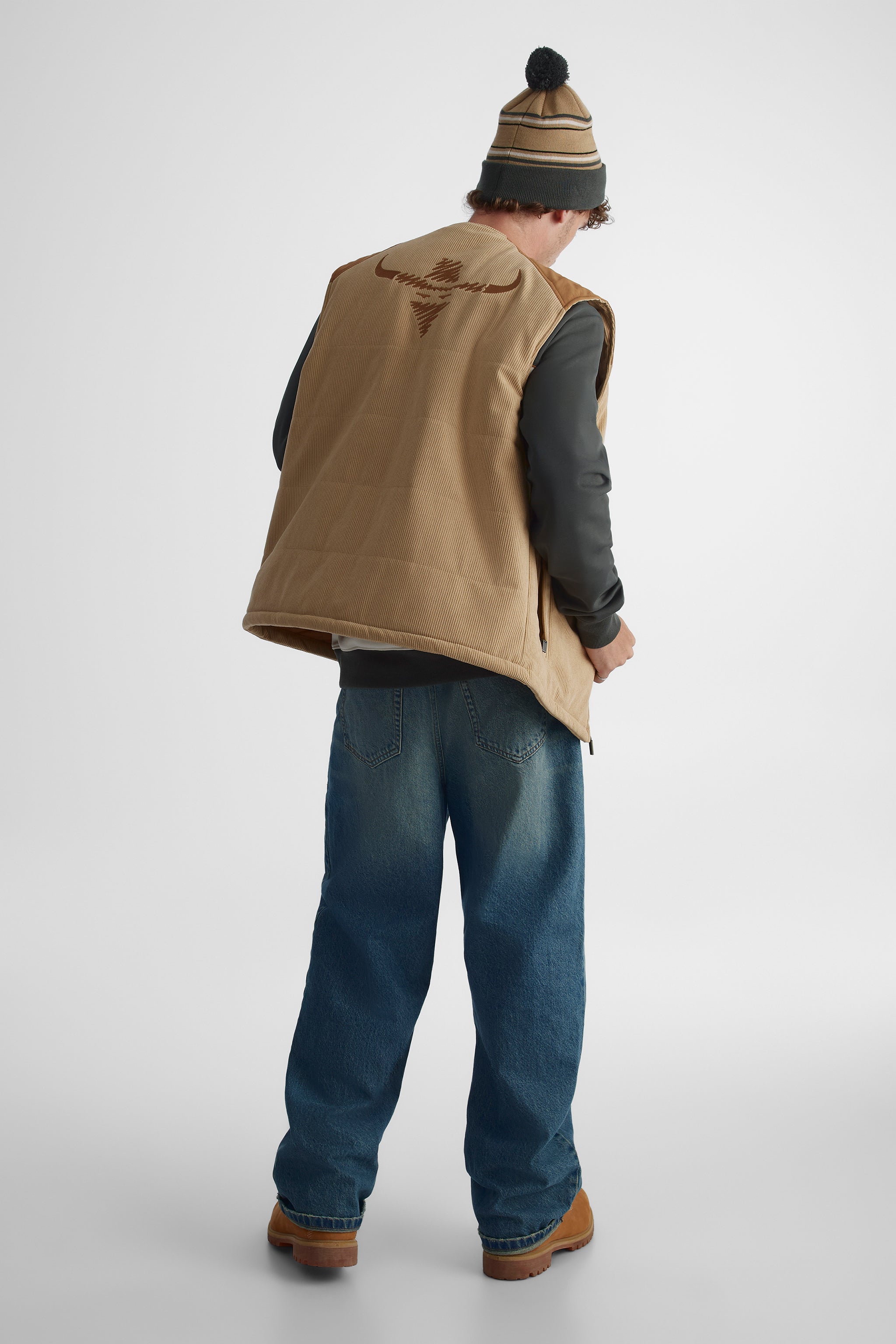 Veste sans manches isolée pour homme