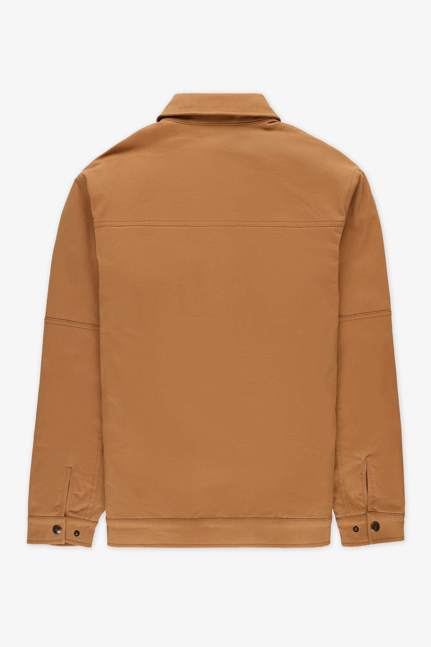 Flannel-lined utility jacket for men