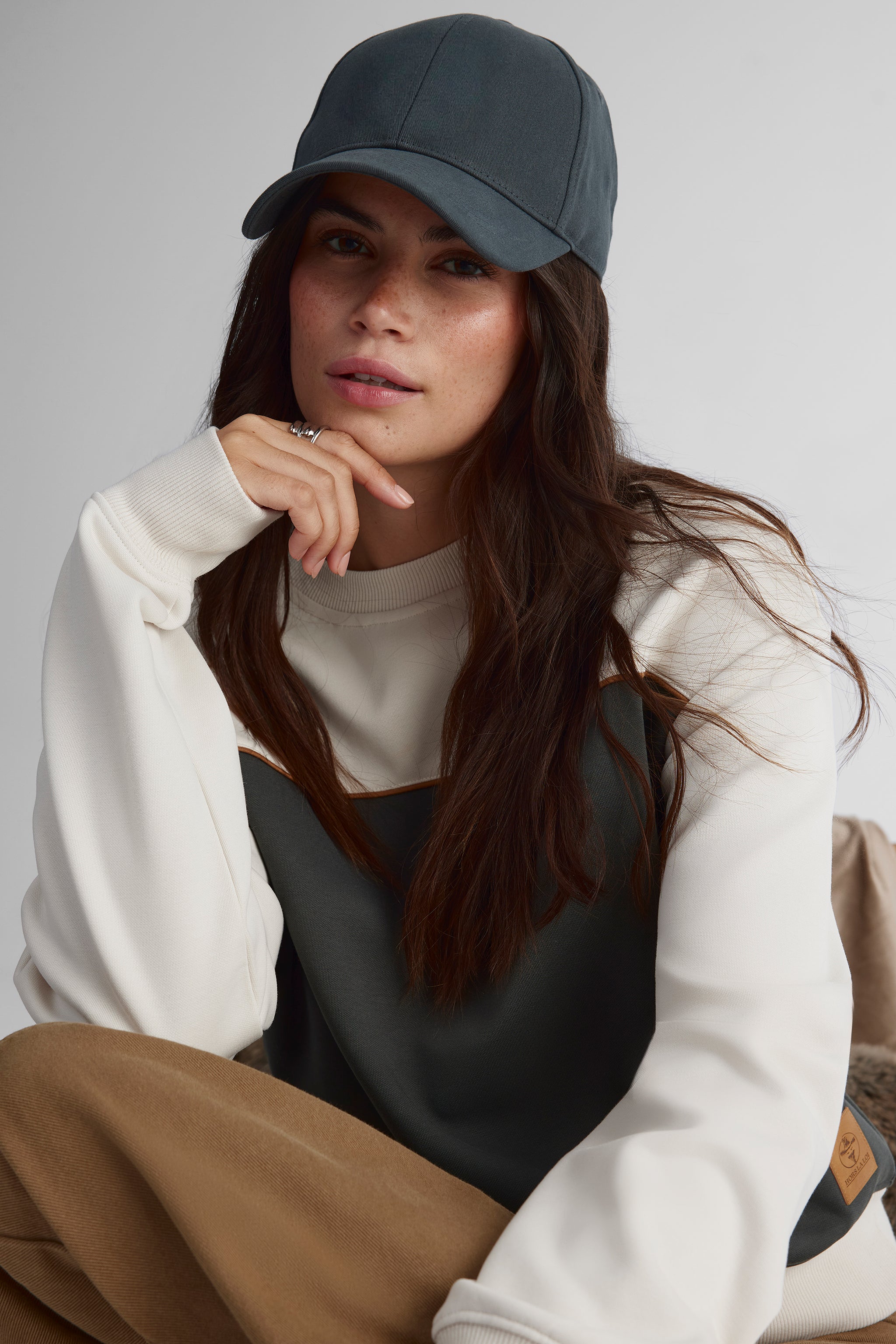Casquette unisexe en twill de coton