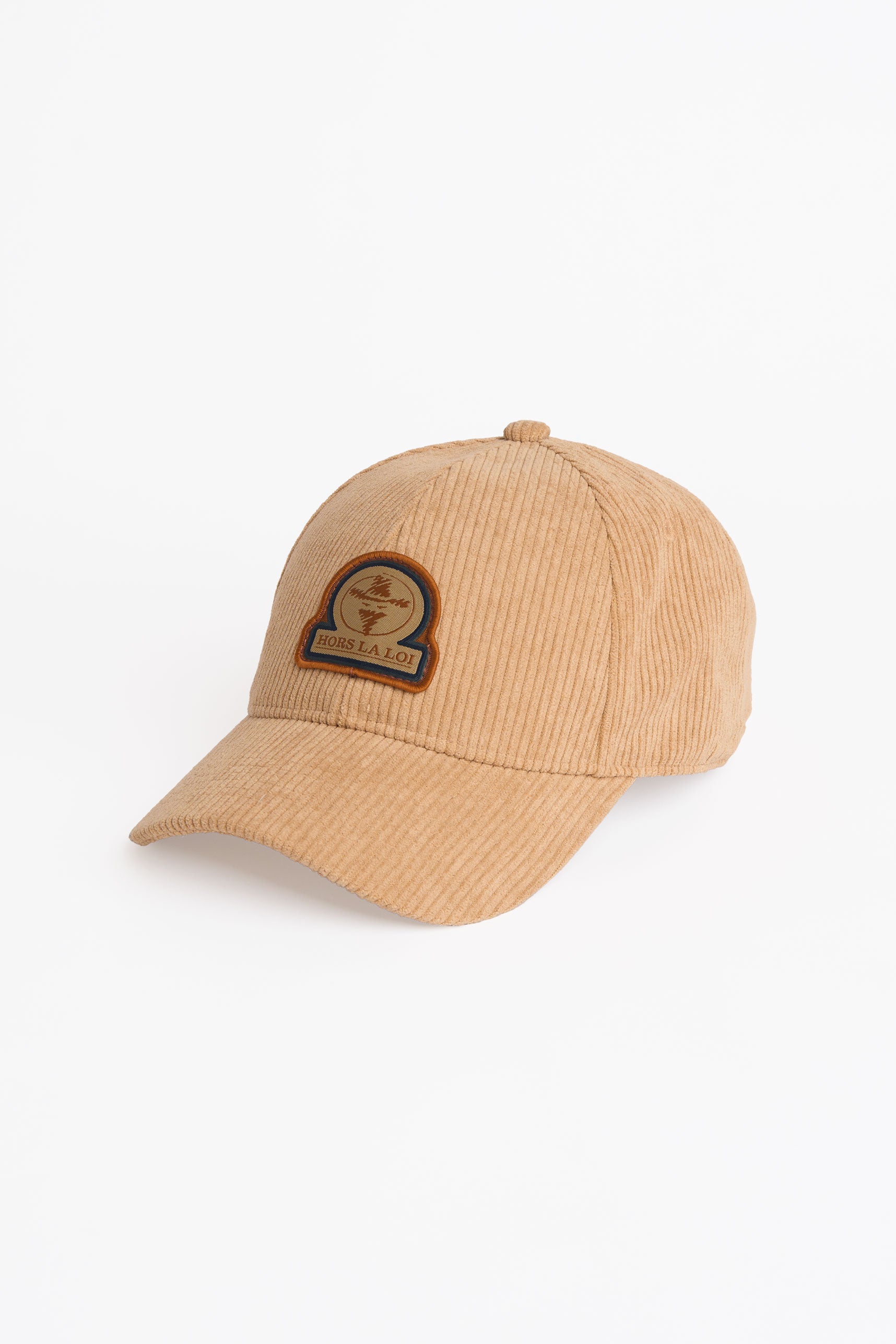 Casquette unisexe en velours côtelé