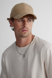 Casquette unisexe en velours côtelé