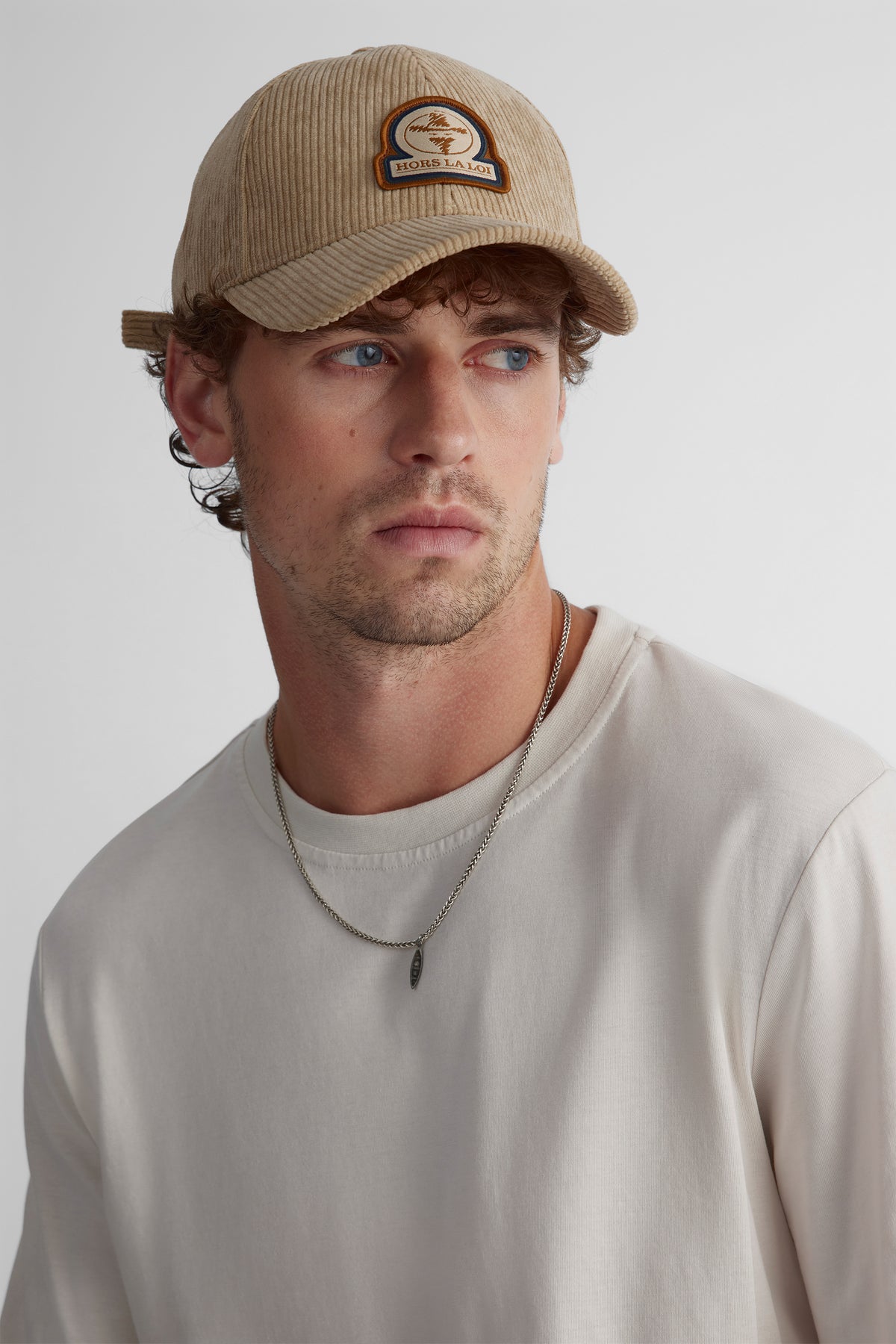 Unisex corduroy cap