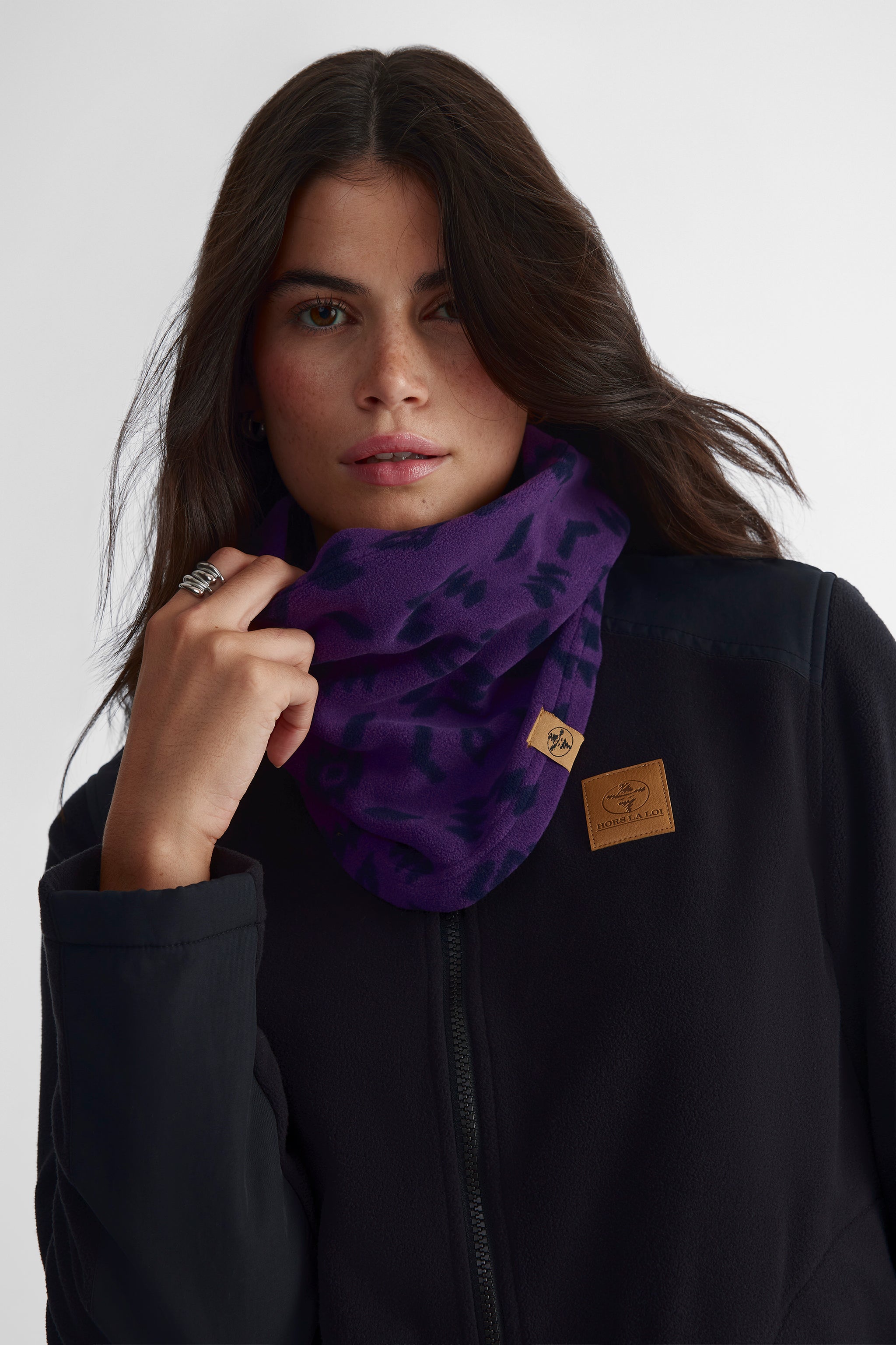 Foulard en polaire unisexe